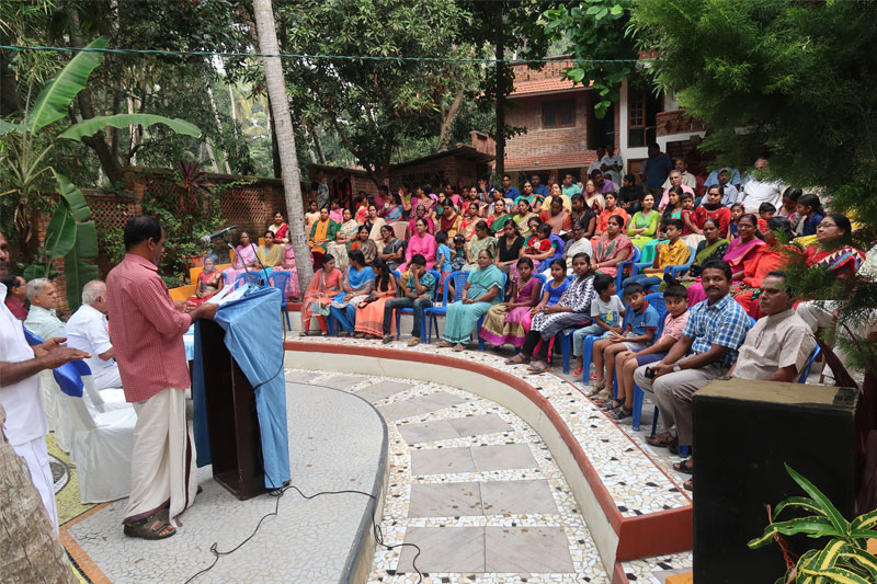 Mukaloormoola Residents Association annual meeting at kanthari campus at amphi theatre