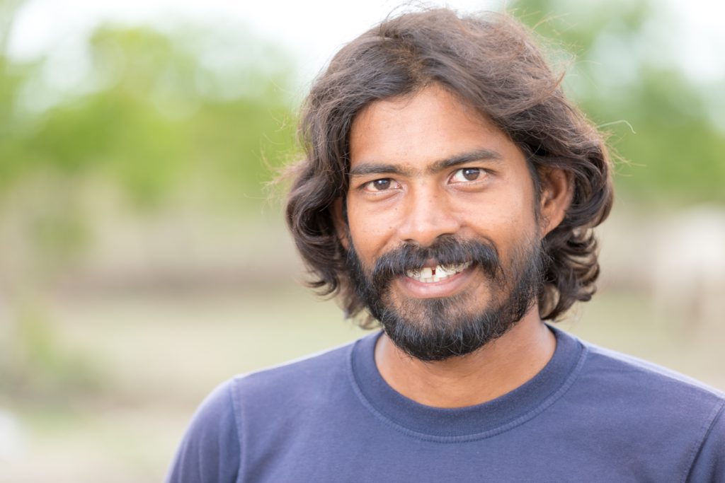 Karthik, founder of Sristi Village