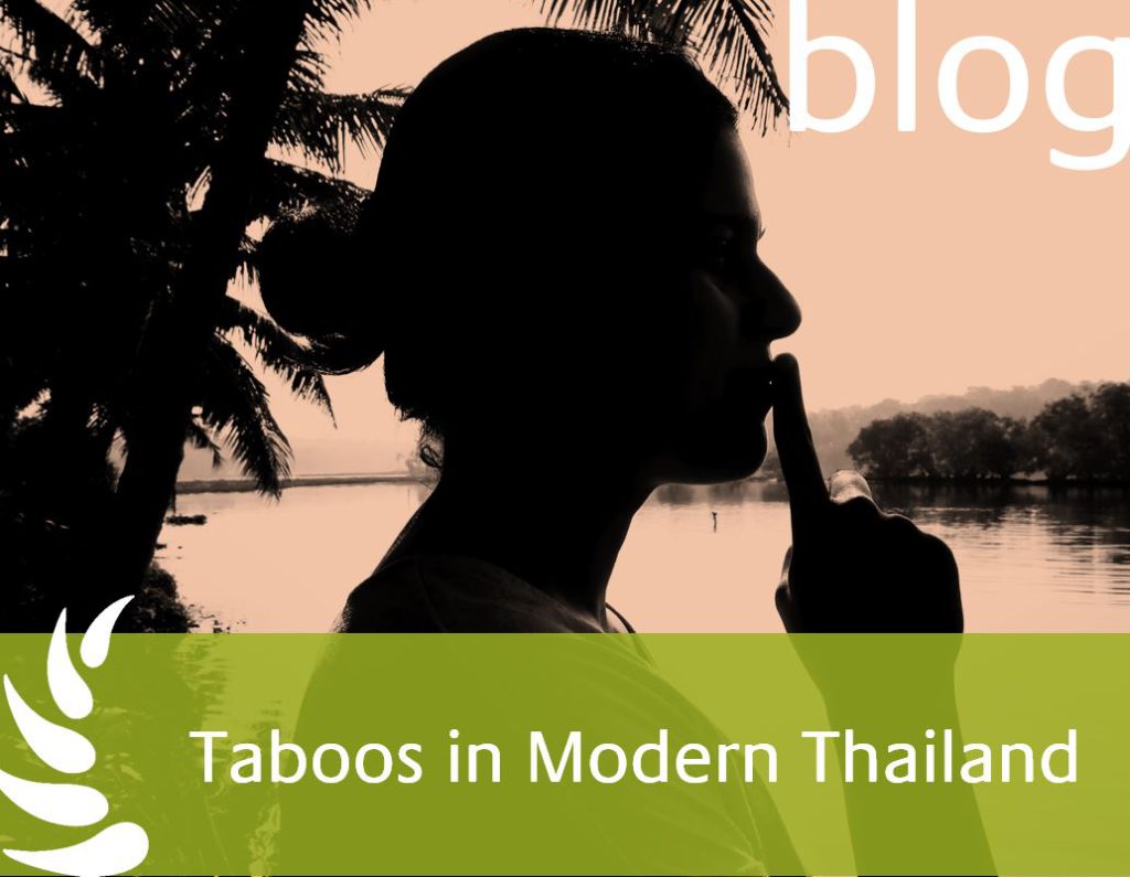 Taboos in modern Thailand