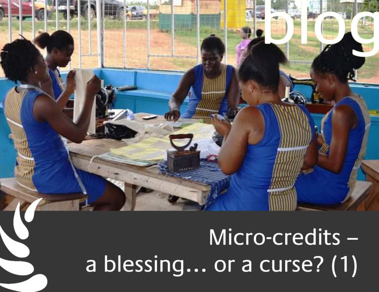 Micro credits, a blessing... or a curse?