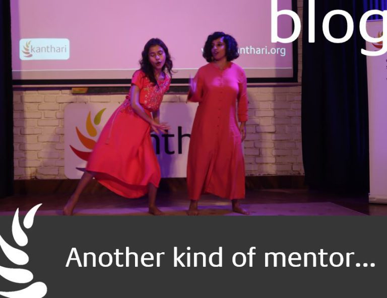 Another kind of mentor Sristi KC mentors Meghana