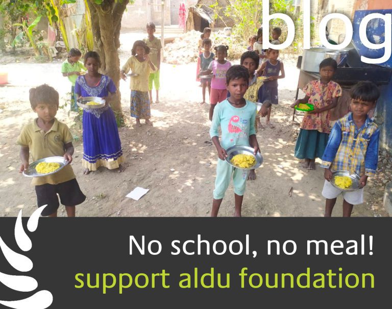 no school, no meal, support the alsu foundation