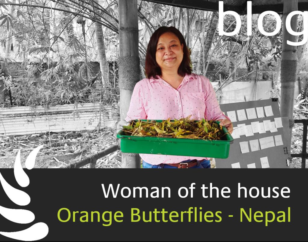 Woman of the house - Geeta Dangol from Nepal, founder of Orange Butterflies