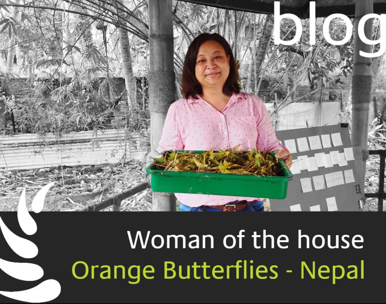 Woman of the house - Geeta Dangol from Nepal, founder of Orange Butterflies