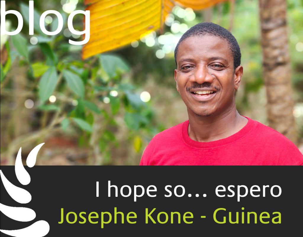 I hope so - espero - Josephe Kone Guinea