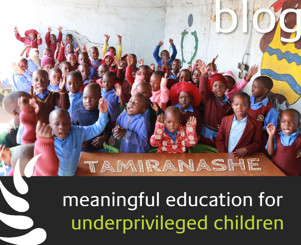 Tamiranashe - meaningful education for underprivileged children