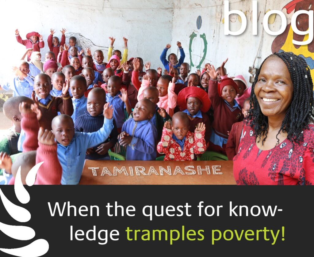When the quest for knowledge tramples poverty