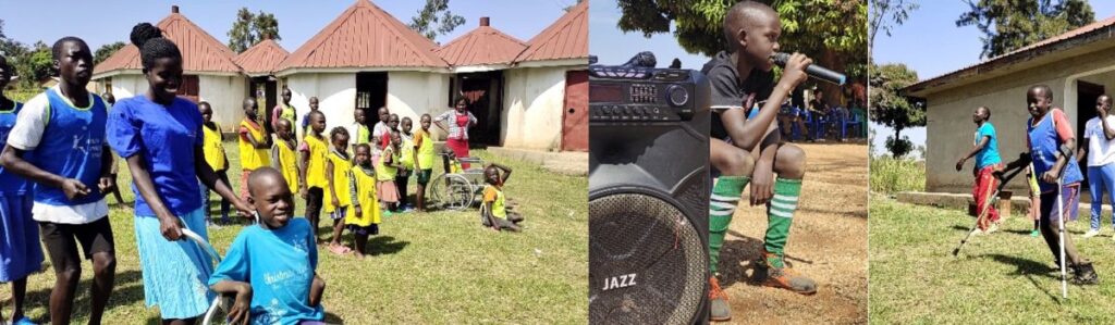 Beneficiaries of Ability Sports Africa in Gulu