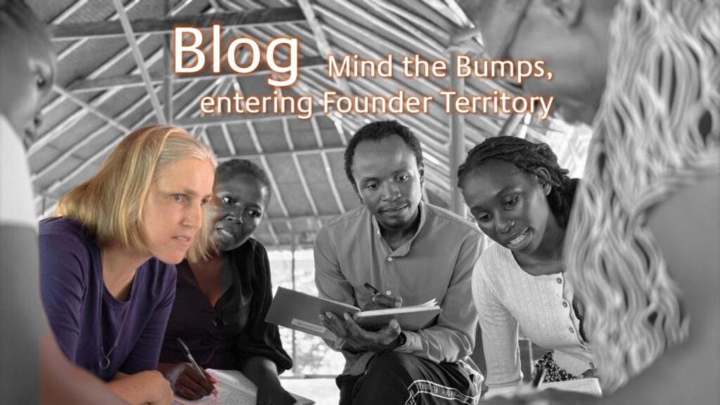 Mind the bumps - entering founder territory