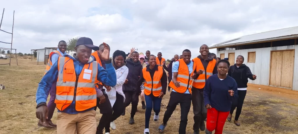 Treasure hunt at twajali in Kenya